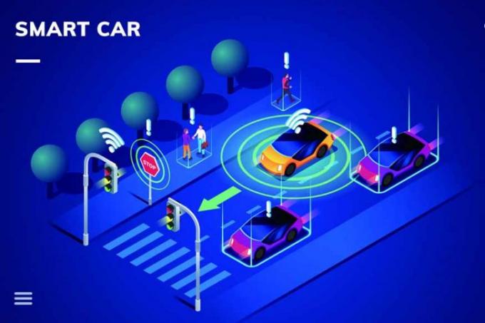 radar à laser intelligent de voiture