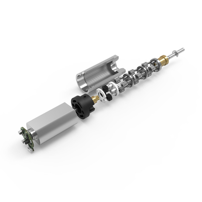 Moteur pas à pas planétaire micro MD008008-152 80RPM 600gf de la boîte de vitesse 8mm en métal. Cm
