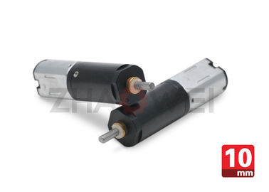 moteur de vitesse de C.C de tolérance de 0.3mm 3V 10mm pour le traqueur solaire, axe de sortie en métal